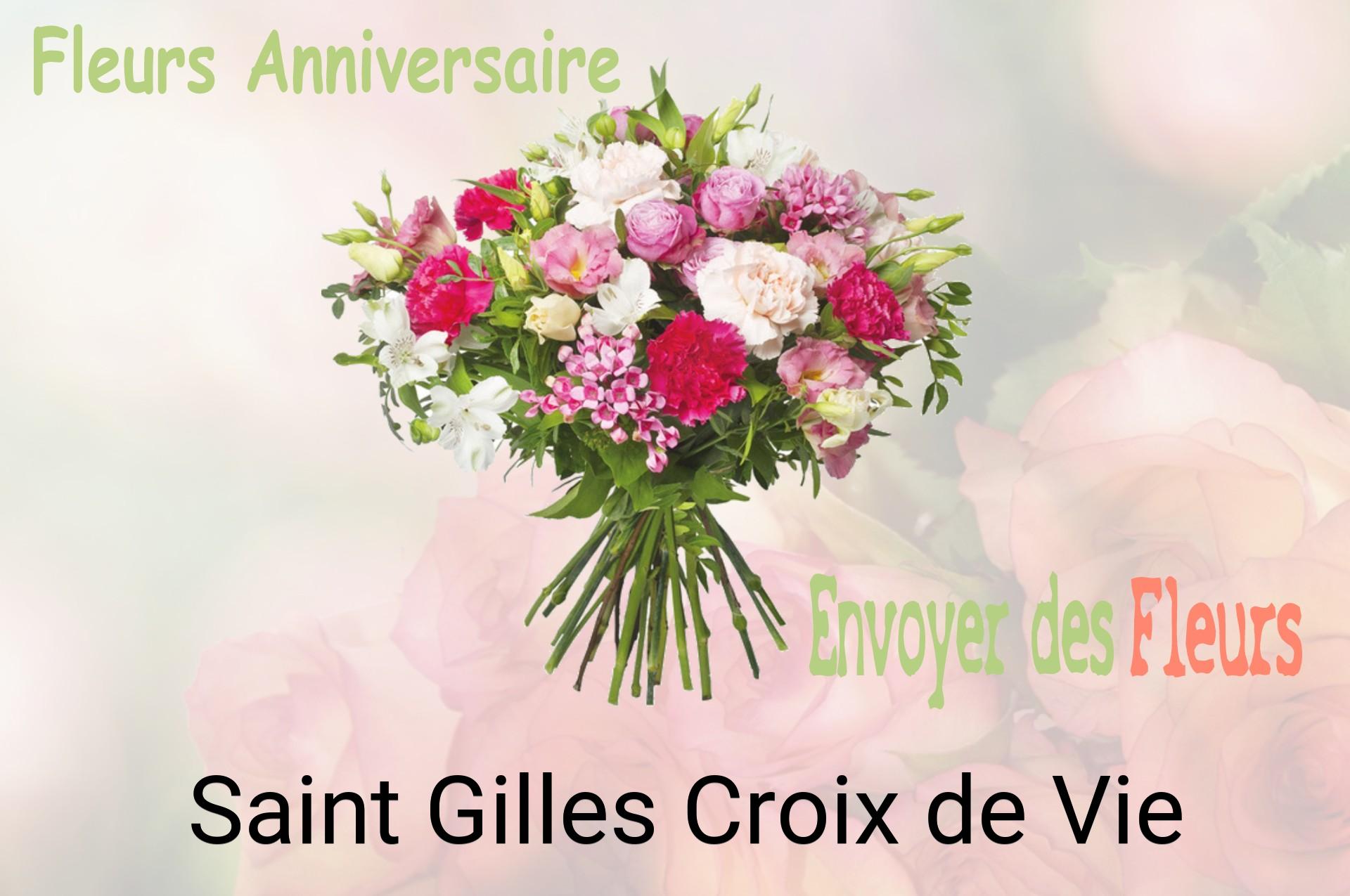 Bouquet de fleurs d’anniversaire livré à Saint-Gilles-Croix-de-Vie